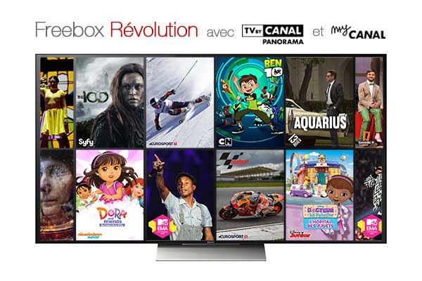 TV by Canal Panorama est maintenant inclus dans votre freebox Révolution !