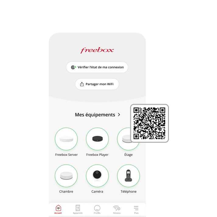 Aplicativo FreeBox Connect