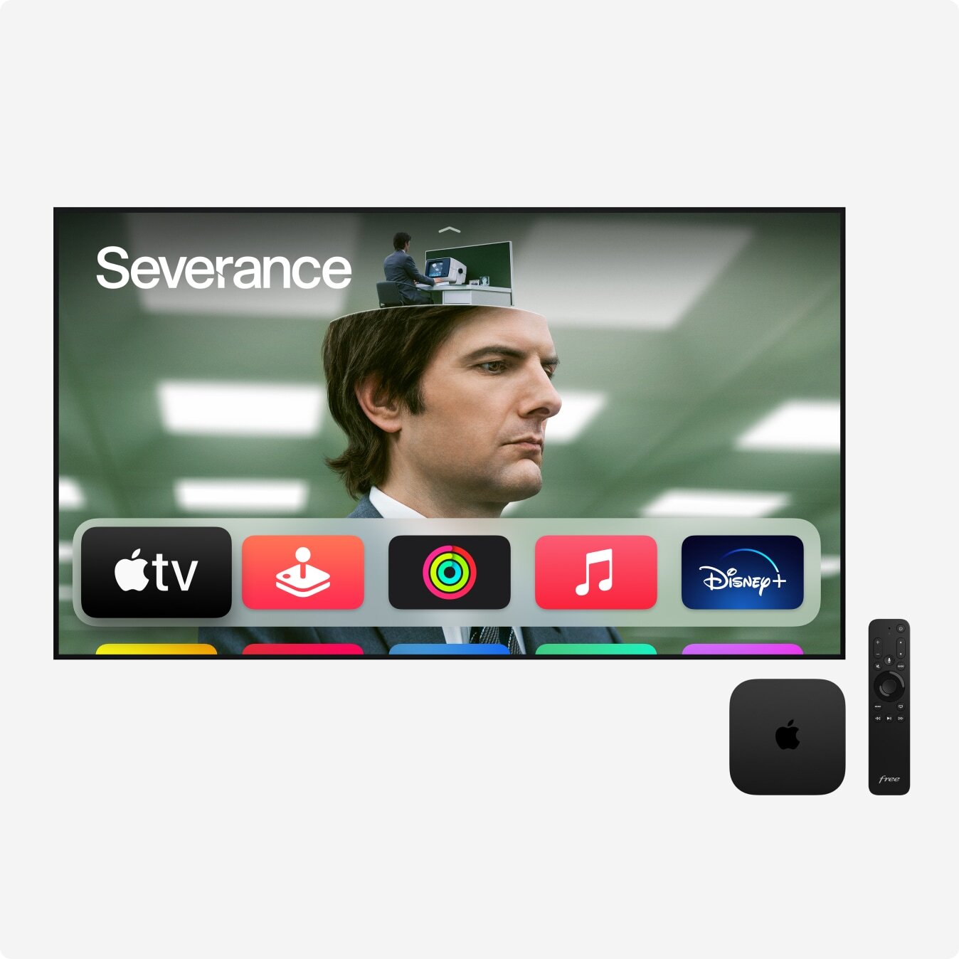 Consomac : L'Apple TV 4K comme boîtier télé chez Free