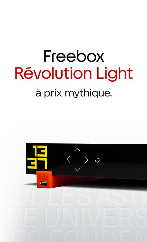 box Freebox Révolution Light