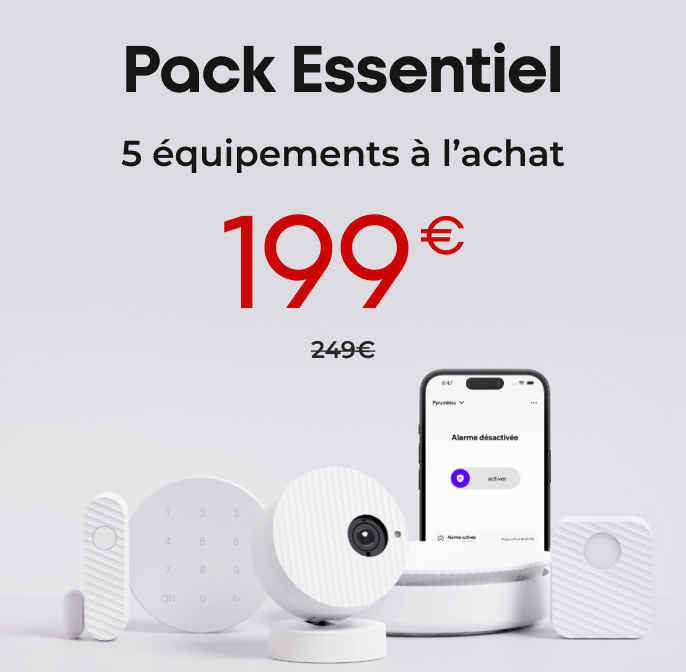 Achat du Pack Essentiel 
 149€ au lieu de 249€