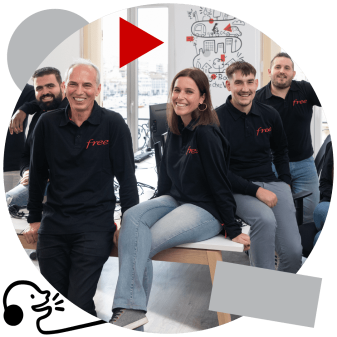 Equipe de conseillers Free proxi